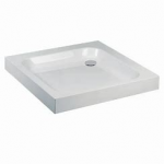 VTRUST Acrylic Shower Tray – Square Bathroom Shower Base